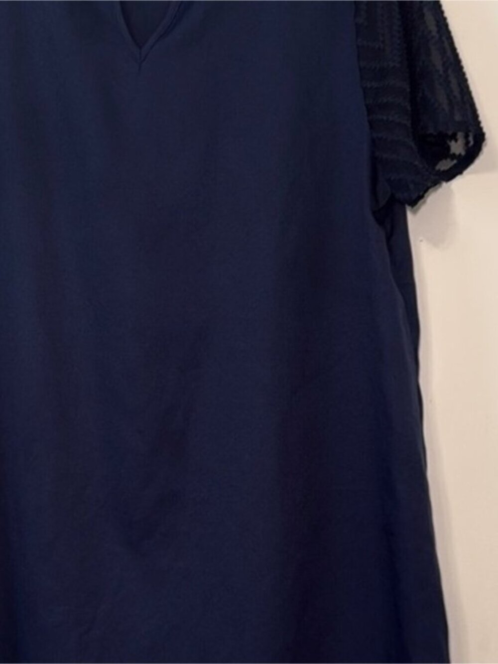 SHEIN Women’s XL Navy Blue Short Sleeve Casual Dress‎